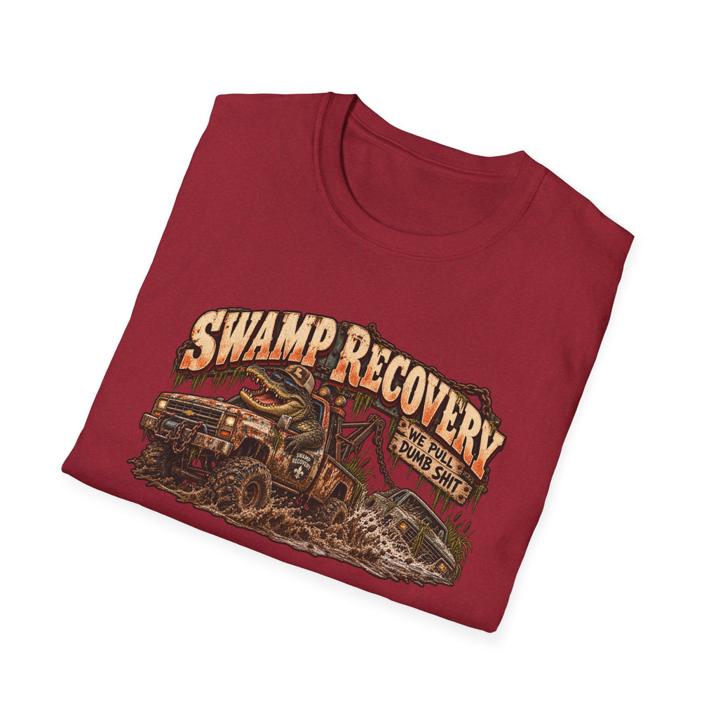 Swamp Recovery T-Shirt — Off-Road Humor
