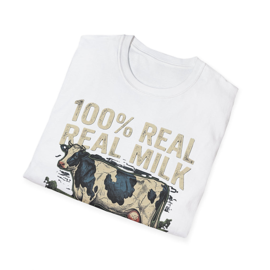 100% Real Milk Unregistered Cow T-Shirt | It's Heritage Hoss