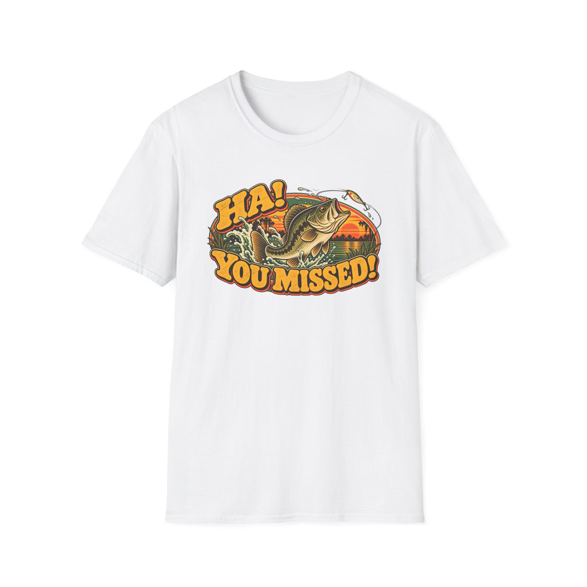 Ha! You Missed! Vintage Bass Fishing