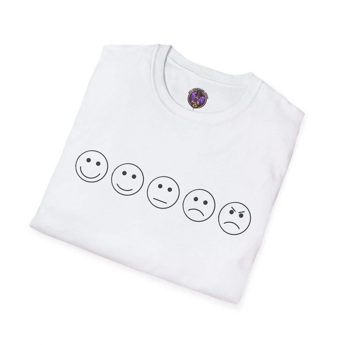 Emoji Mood Line T-Shirt