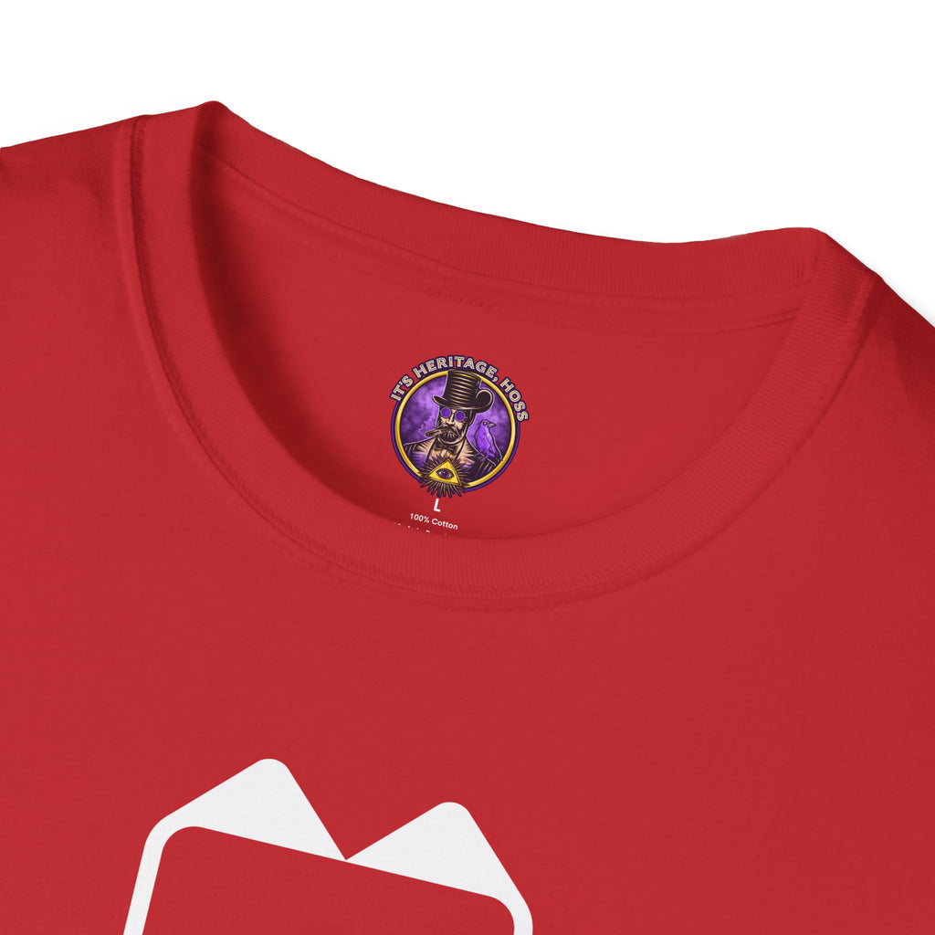 Life Is Meow Geometric Cat Tee | It's Heritage Hoss