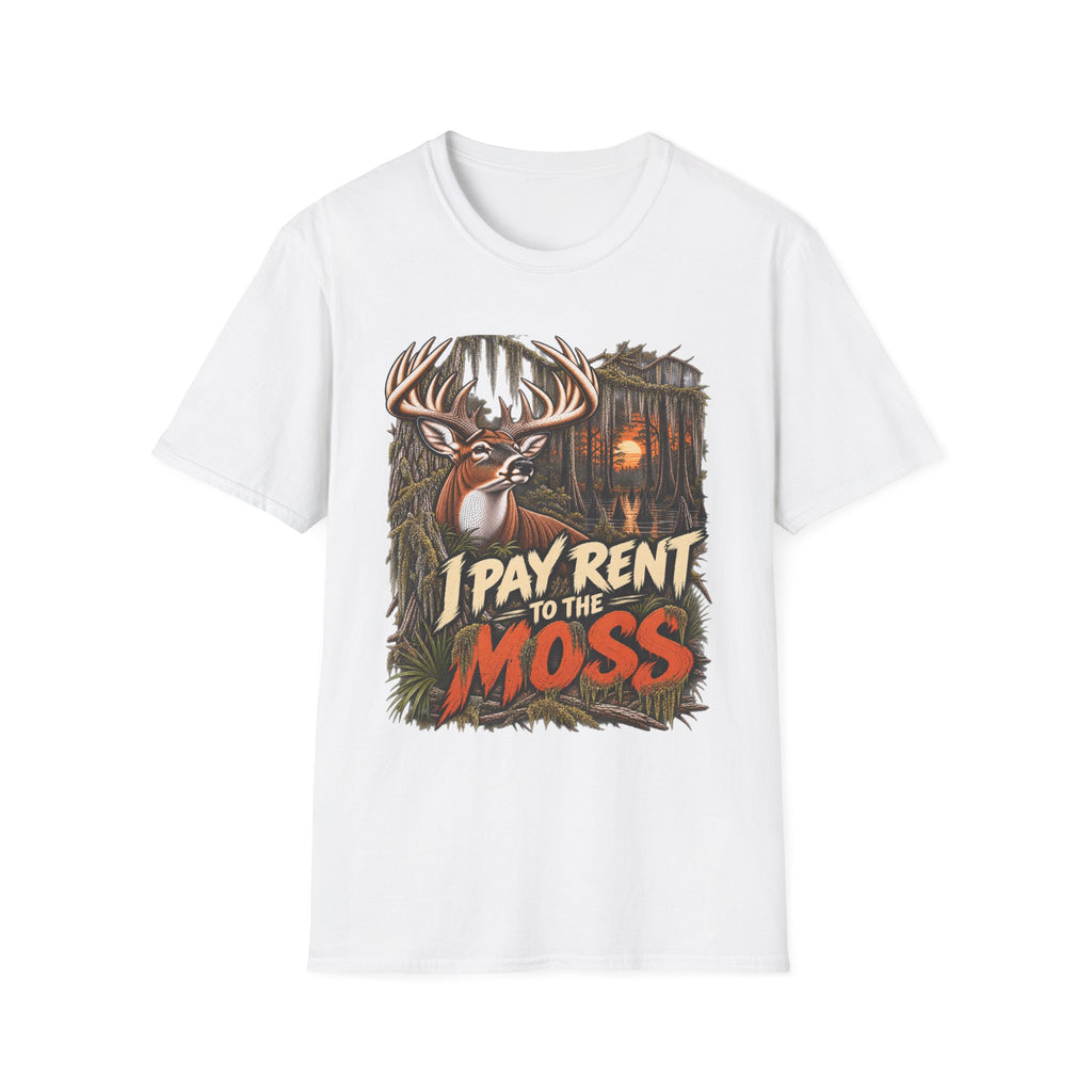 I Pay Rent To The Moss Funny Southern Whitetail Design