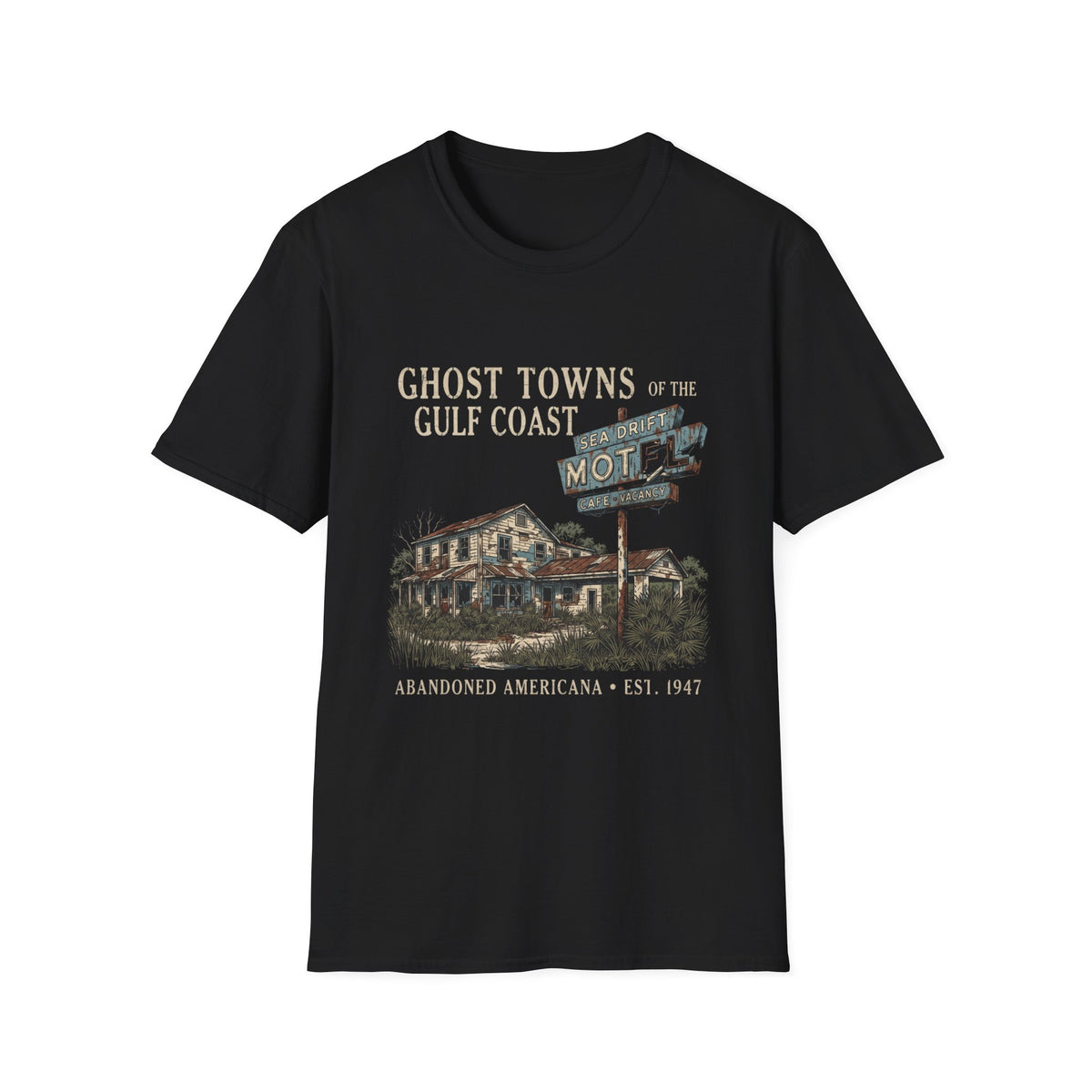 Ghost Towns of the Gulf Coast T-Shirt | It's Heritage Hoss
