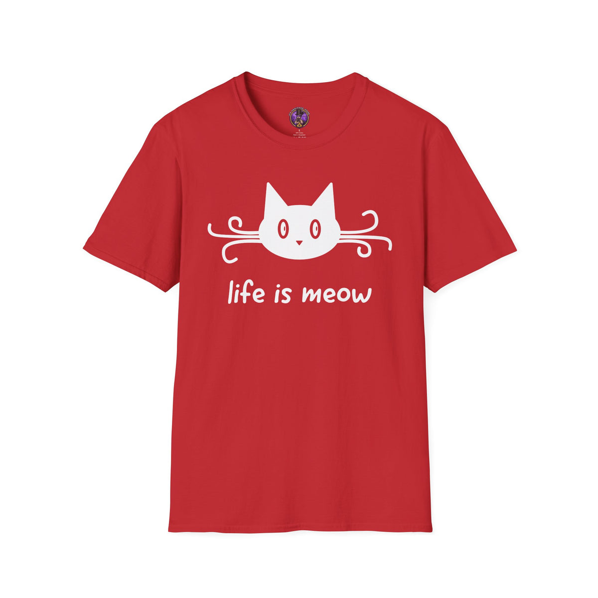 Blank White T-Shirt - Plain Classic Crewneck Tee graphic T-shirt product image 3