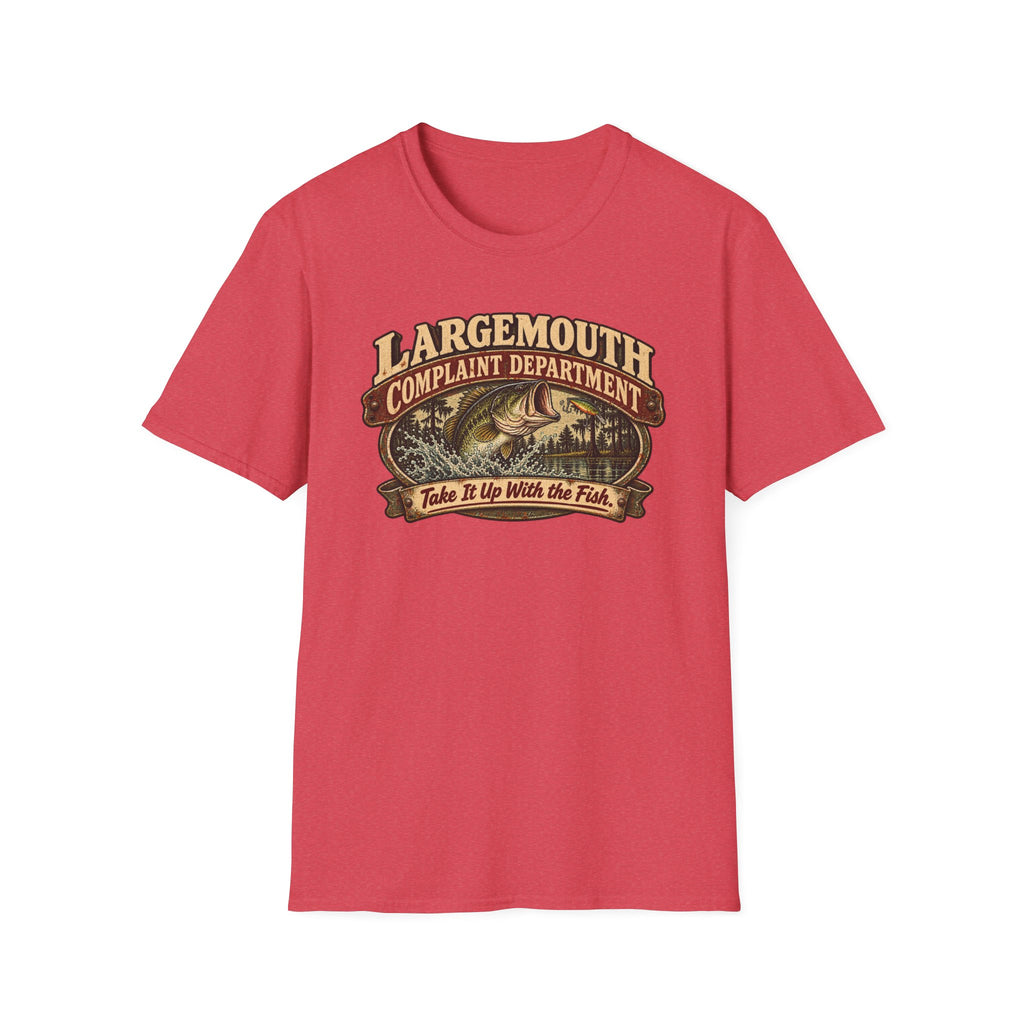 Largemouth Complaint Department T-Shirt — Bass Fishing