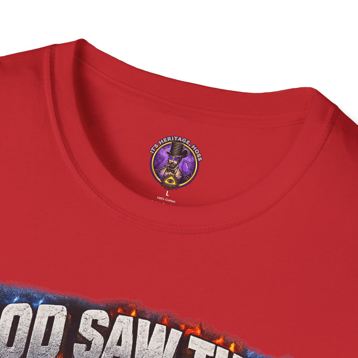 God Saw This and Sent Jesus Shirt | It's Heritage Hoss