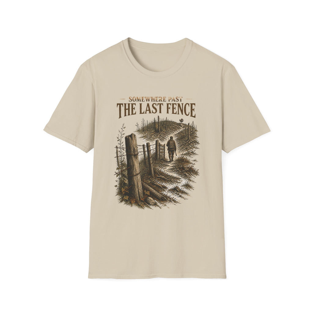 Somewhere Past the Last Gate Turkey Hunting T-Shirt