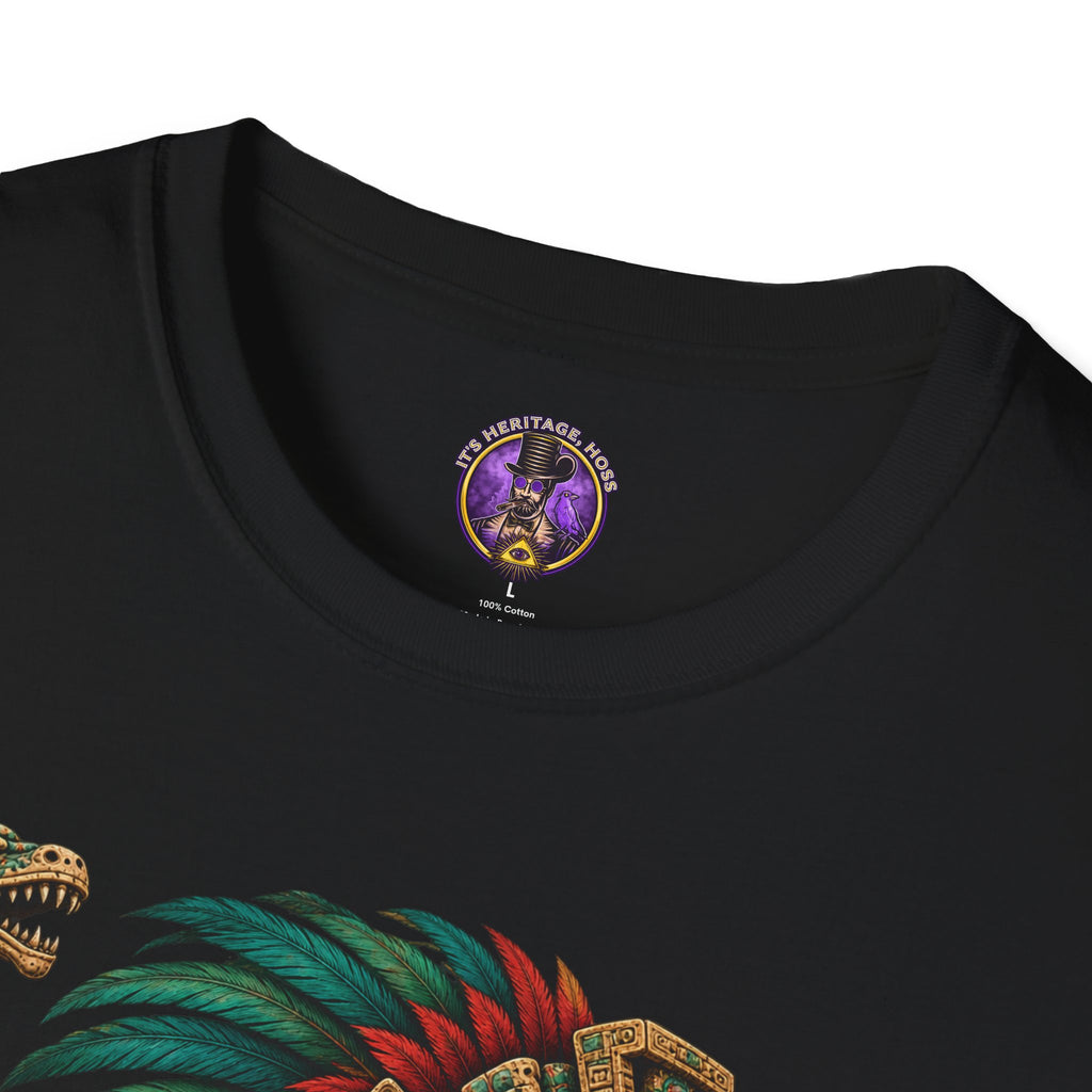 Aztec Warrior Skull T-Shirt | It's Heritage Hoss