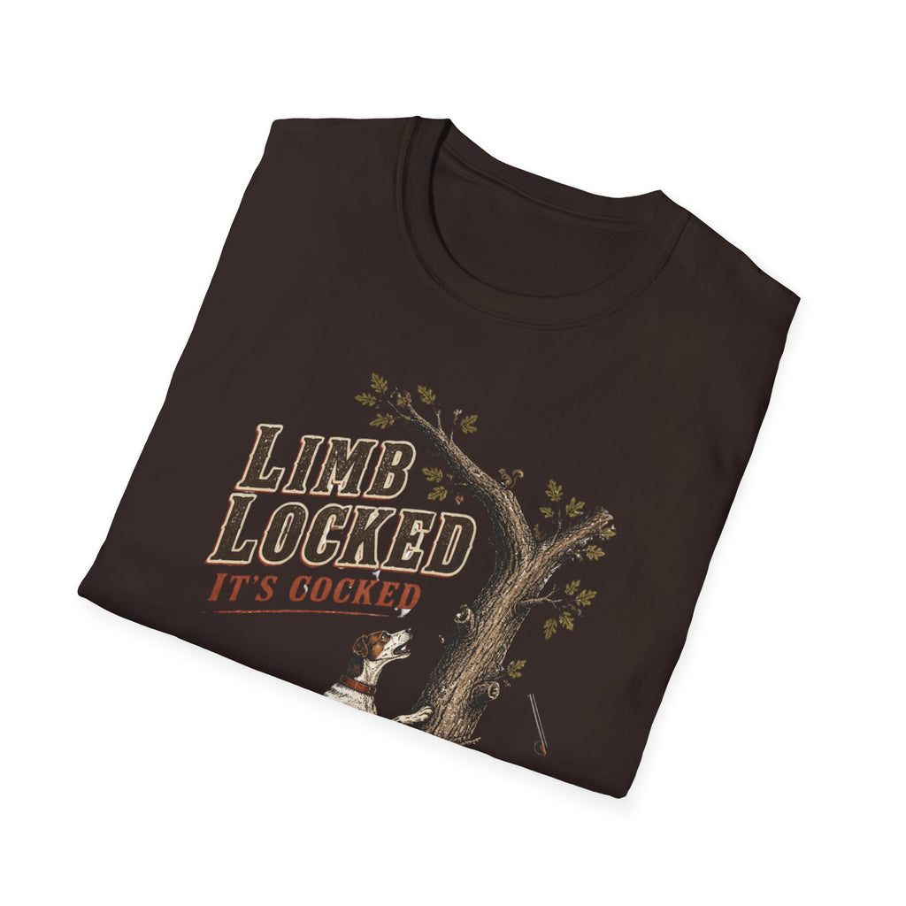 Limb Locked Its Cocked Squirrel Dog Hunting Shirt