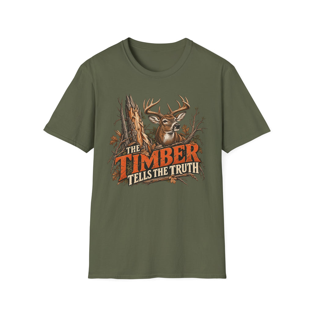 The Timber Tells The Truth Whitetail Woodsmanship Design