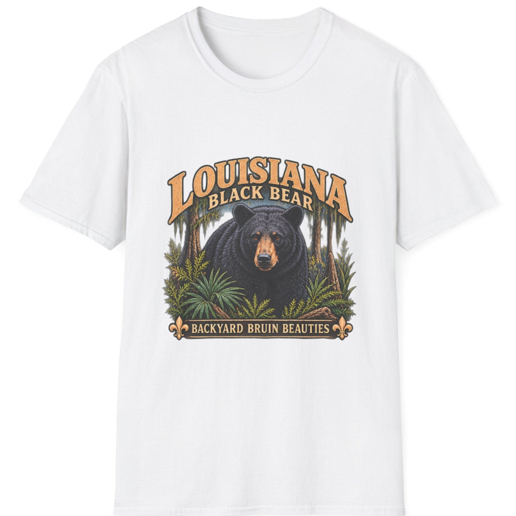 Louisiana Black Bear T-Shirt outdoor graphic T-shirt product image 1