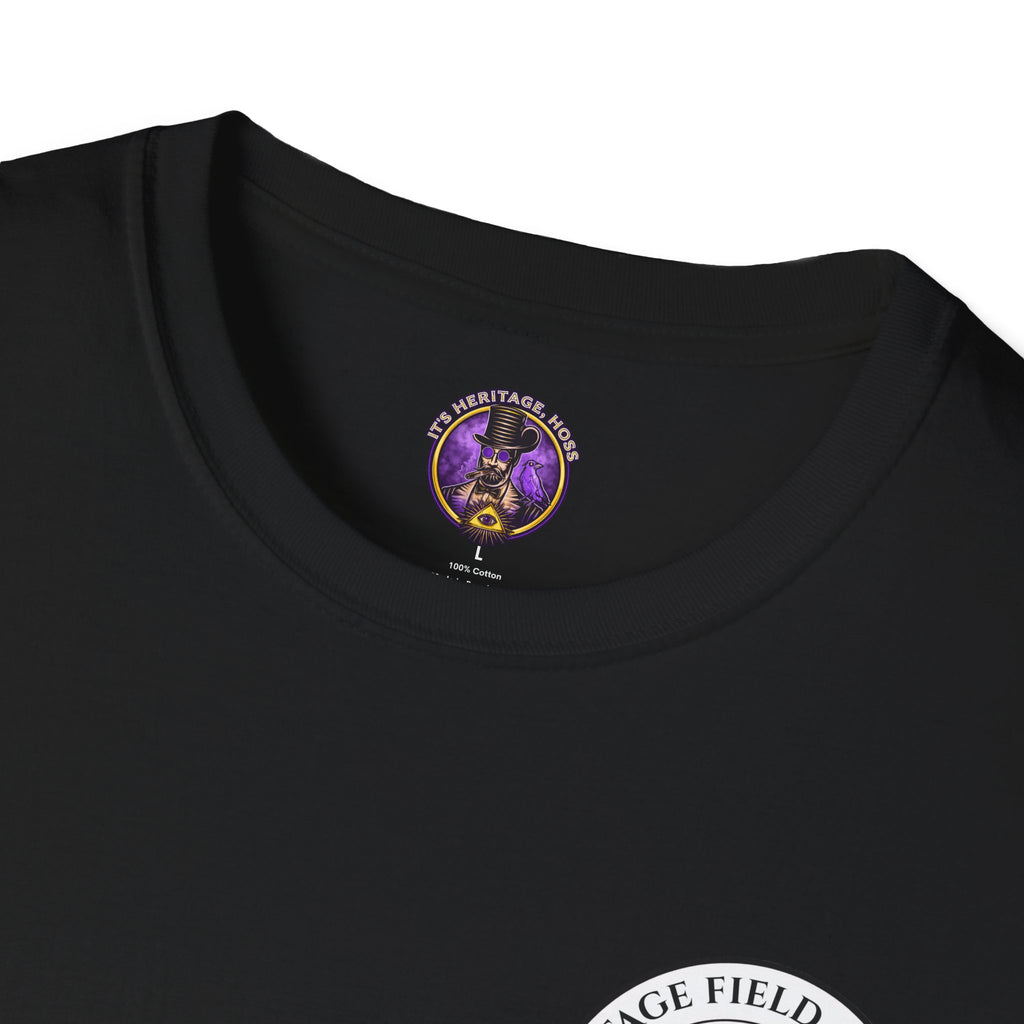 Frog Illustration T-Shirt — Detailed Vintage Bullfrog Graphic Tee — product view 11
