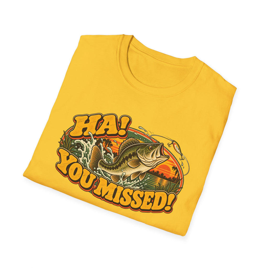 Ha! You Missed! Vintage Bass Fishing