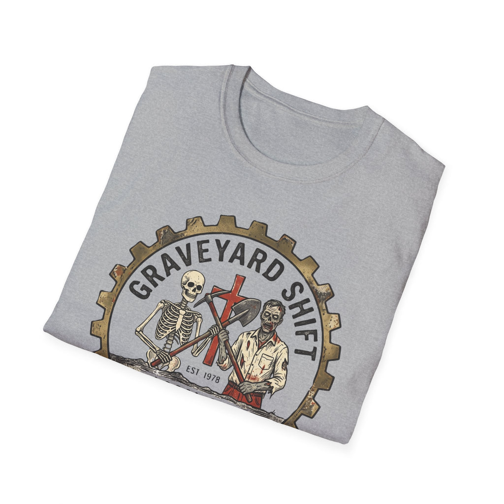 Graveyard Shift Local 666 Funny Union Worker Shirt | It's Heritage Hoss