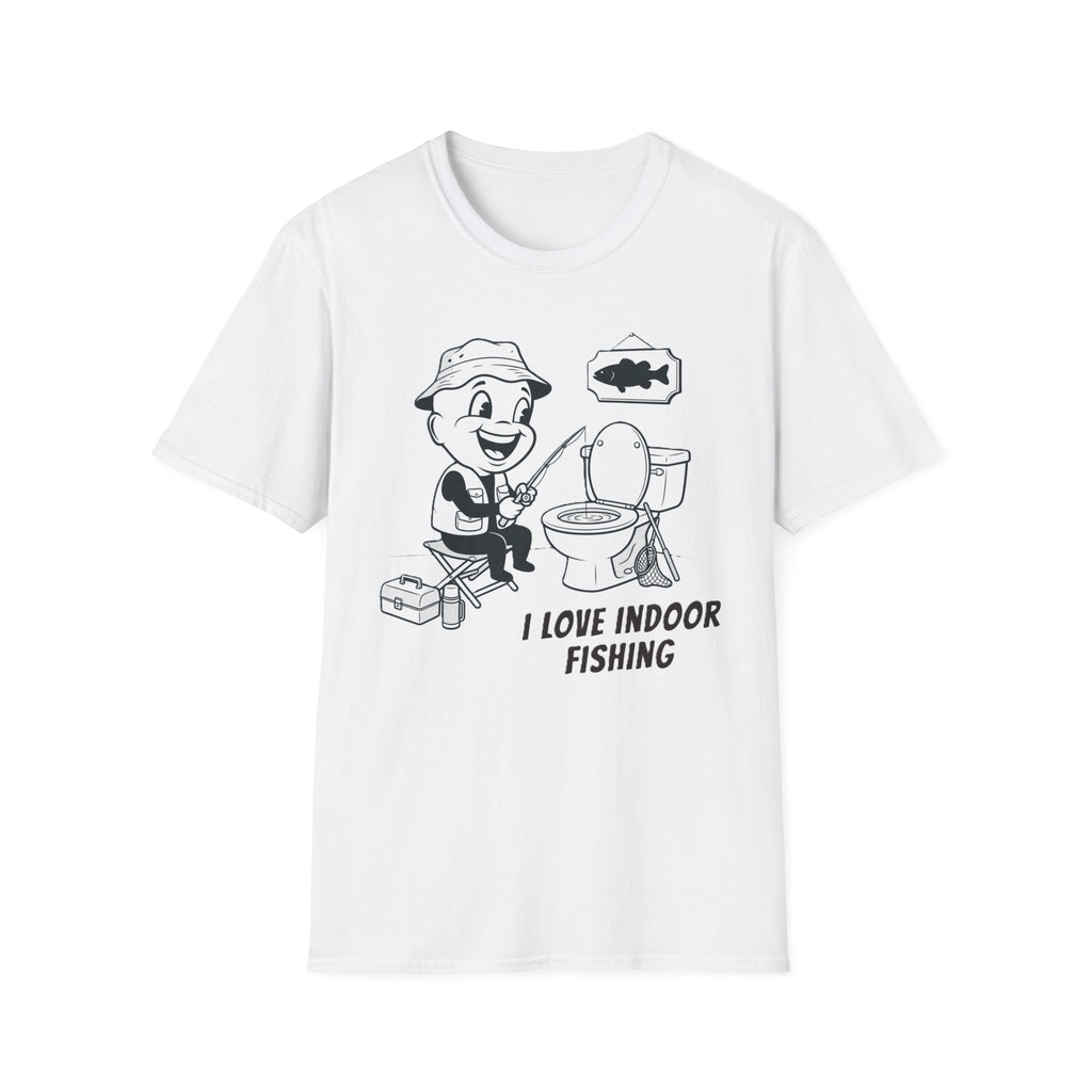 I Love Indoor Fishing T-Shirt