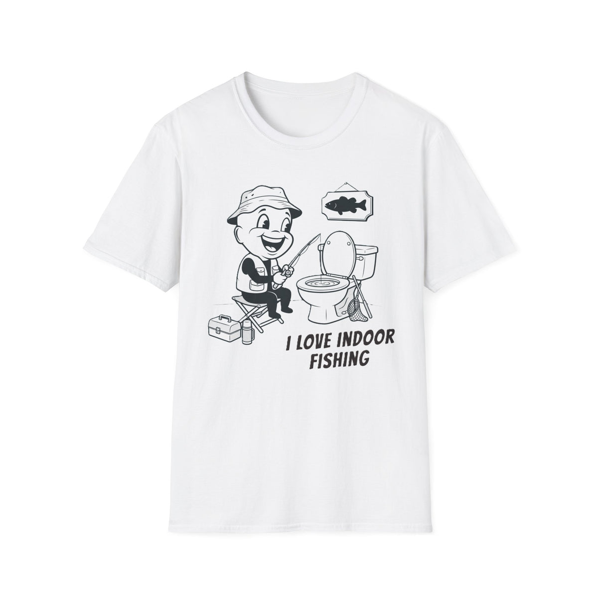 I Love Indoor Fishing T-Shirt