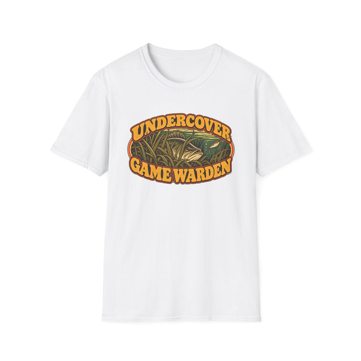 Undercover Game Warden Vintage Bass Fishing