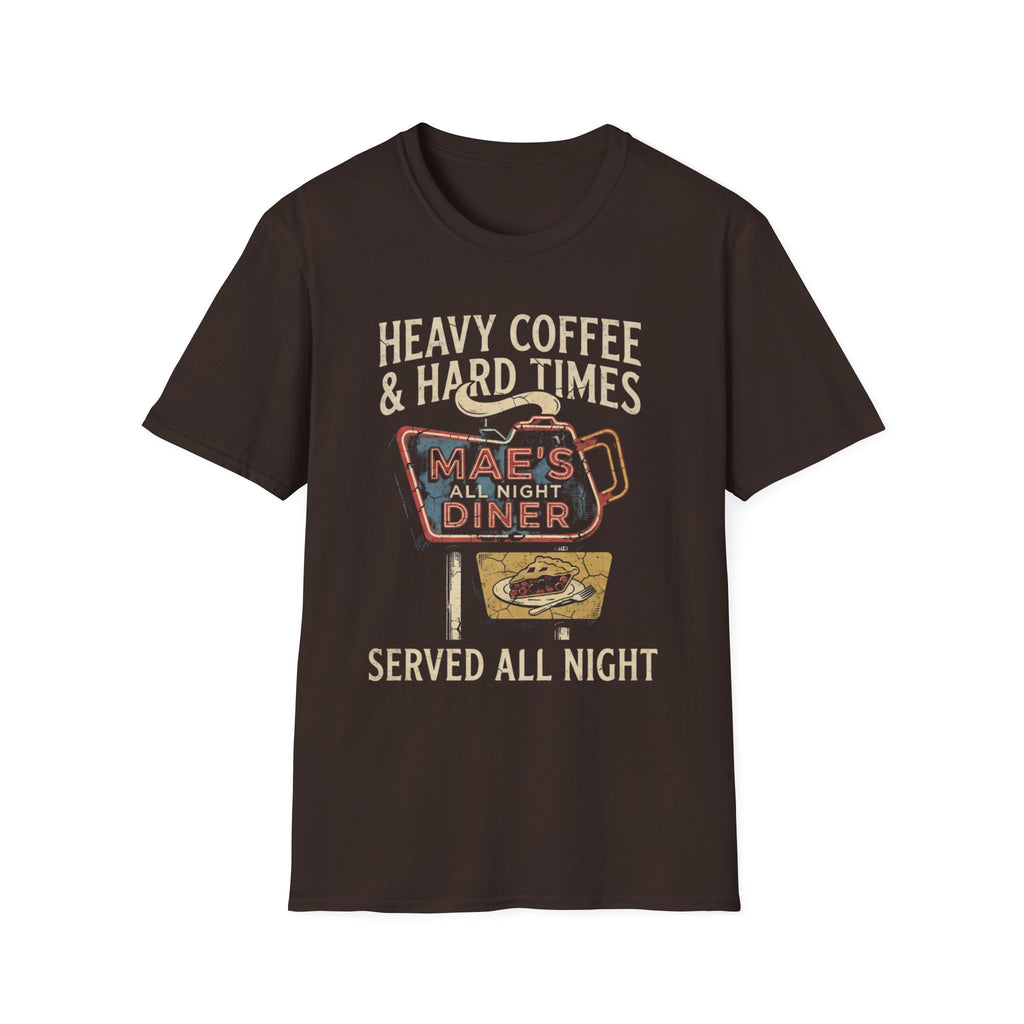 Heavy Coffee & Hard Times T-Shirt | It's Heritage Hoss
