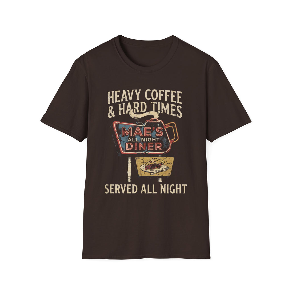 Heavy Coffee & Hard Times T-Shirt | It's Heritage Hoss