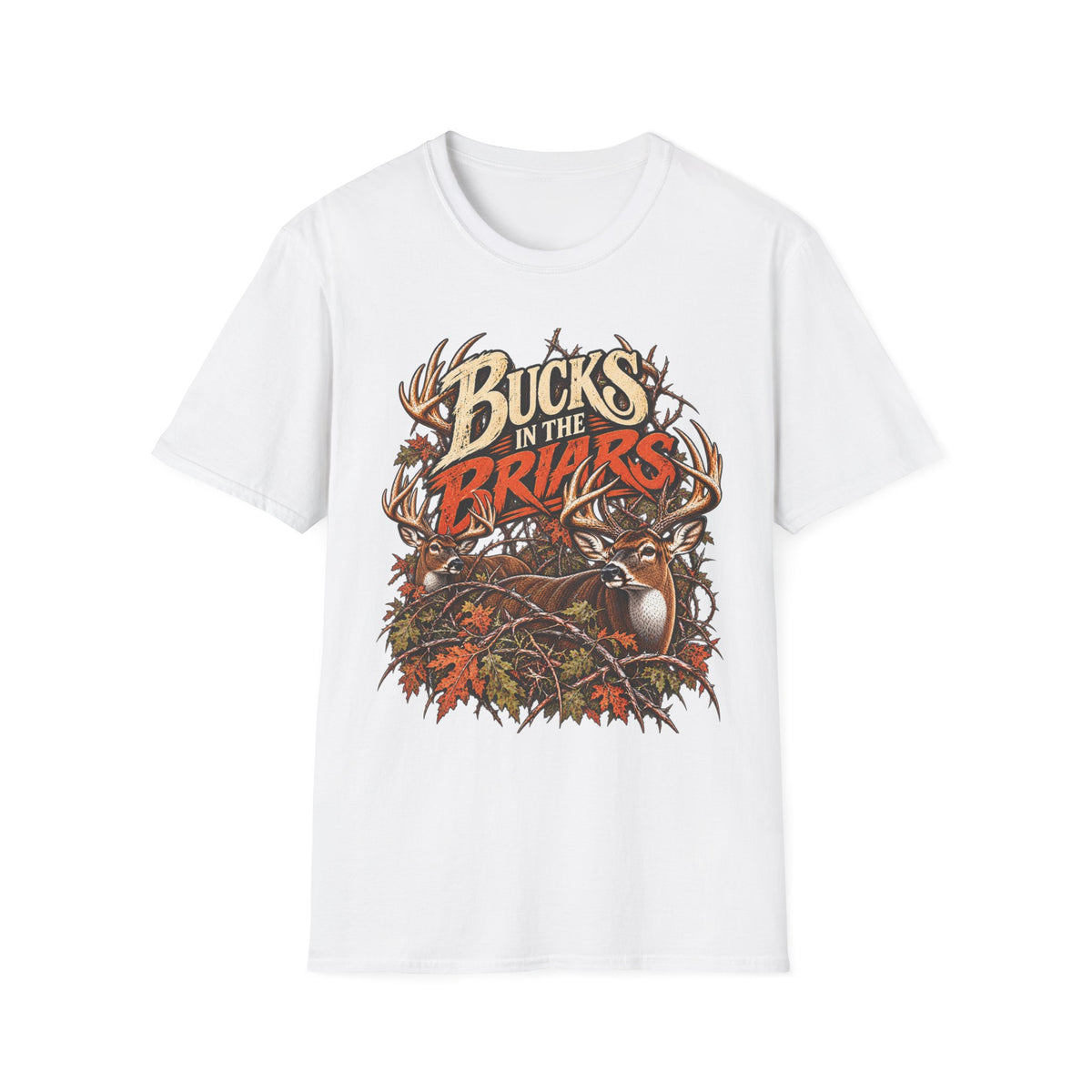 Bucks In The Briars Southern Whitetail Hunting Design