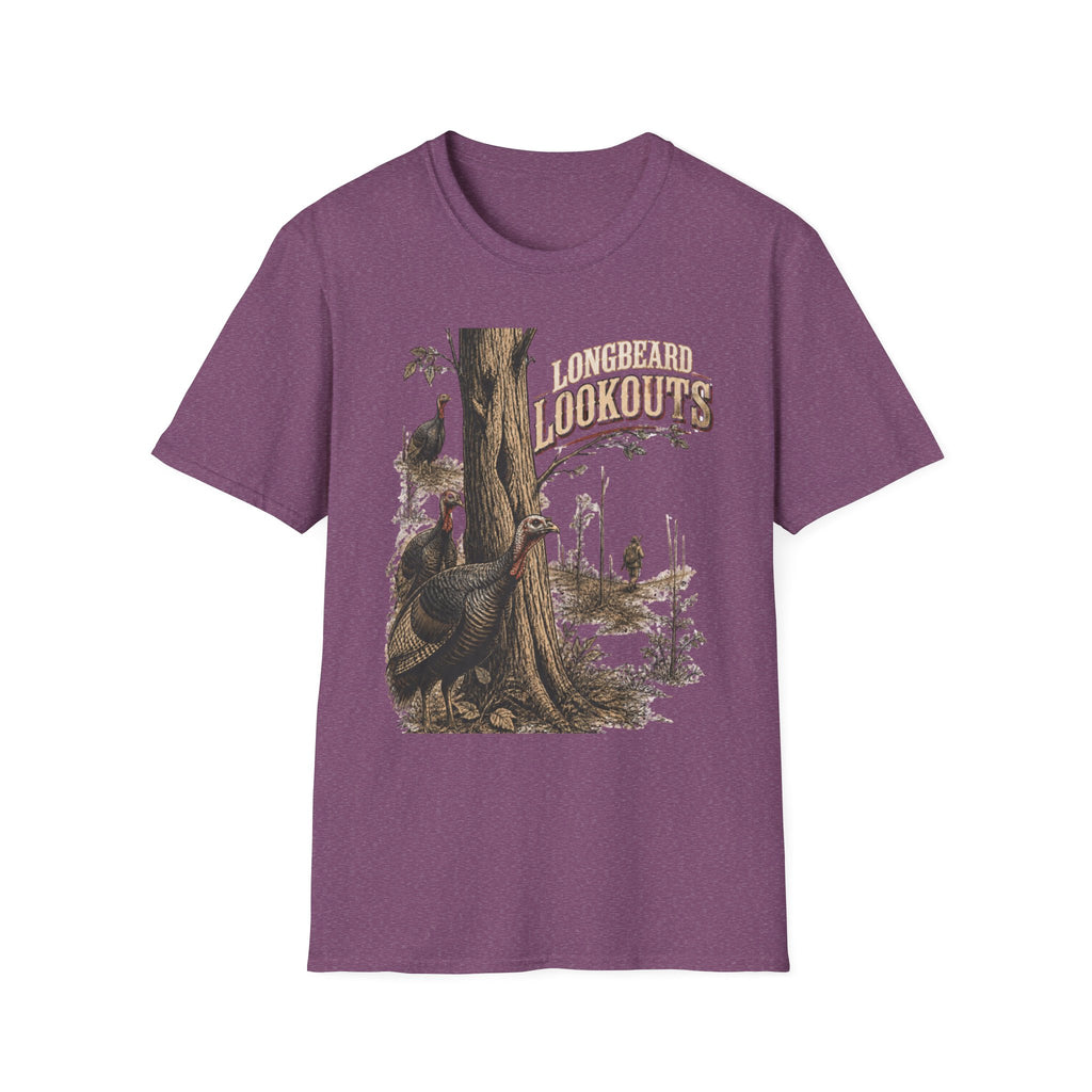 Longbeard Lookouts Turkey Hunting T-Shirt