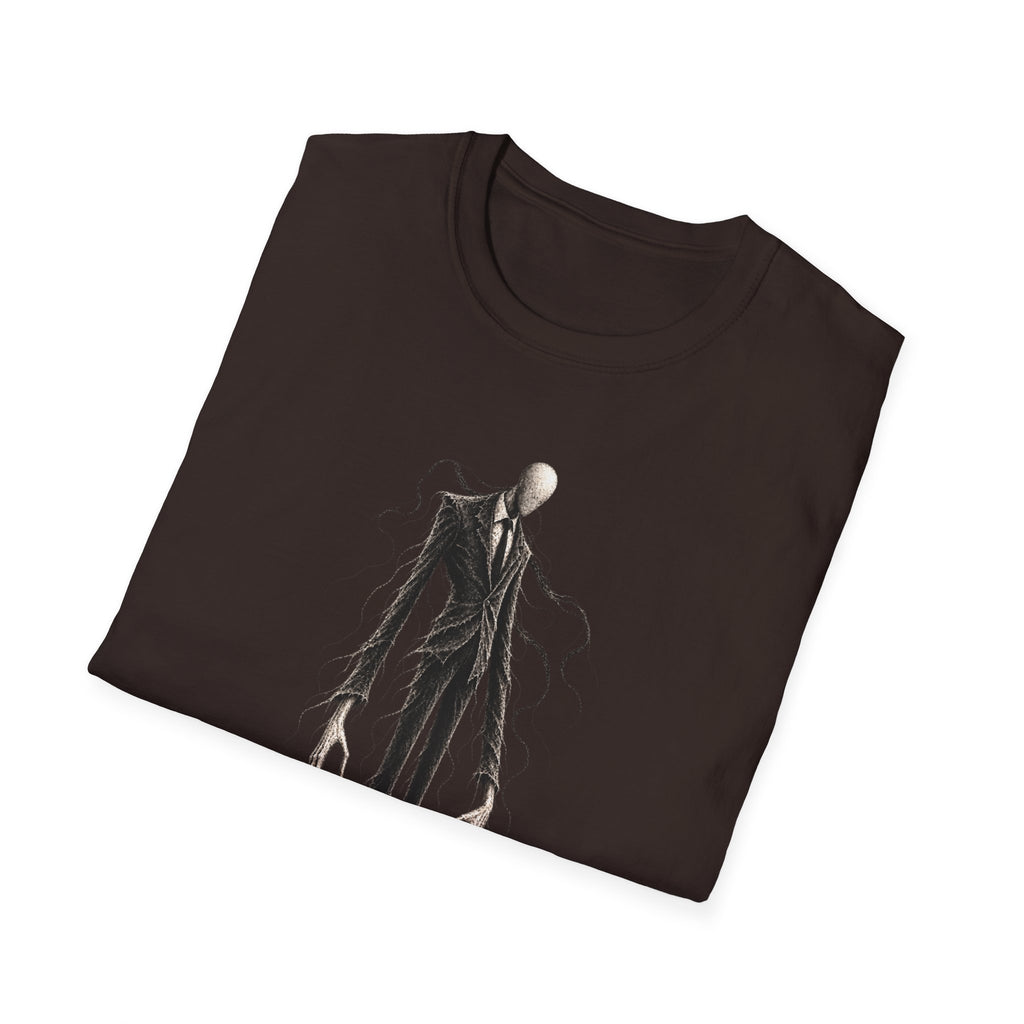 Slenderman T-Shirt | Dark Urban Legend Creature Art