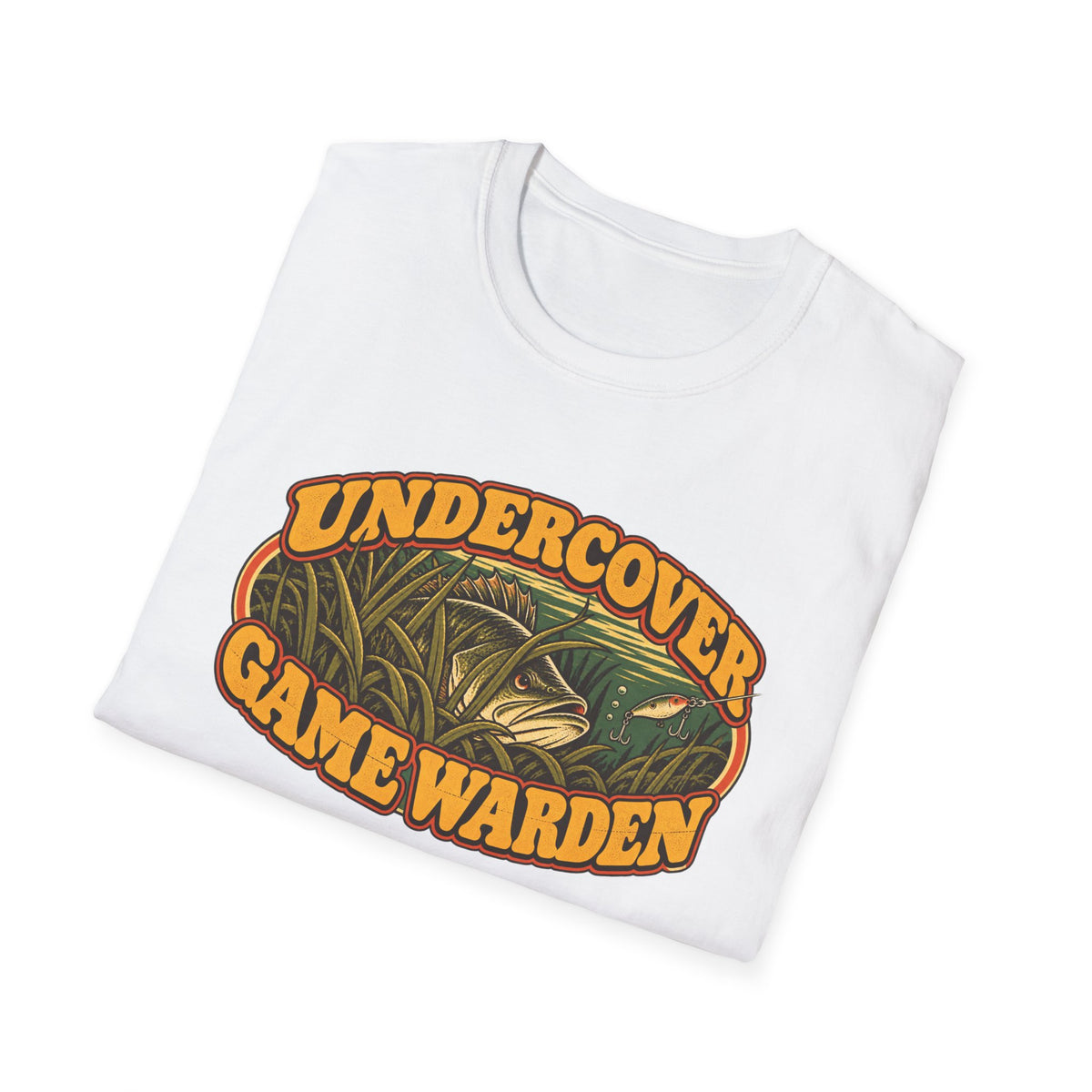 Undercover Game Warden Vintage Bass Fishing