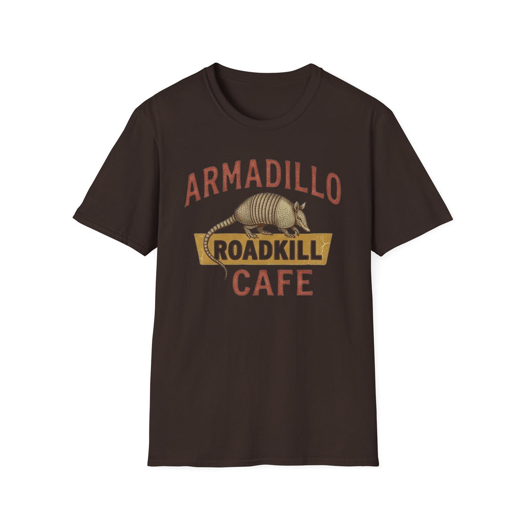 Armadillo Roadkill Cafe T-Shirt | It's Heritage Hoss