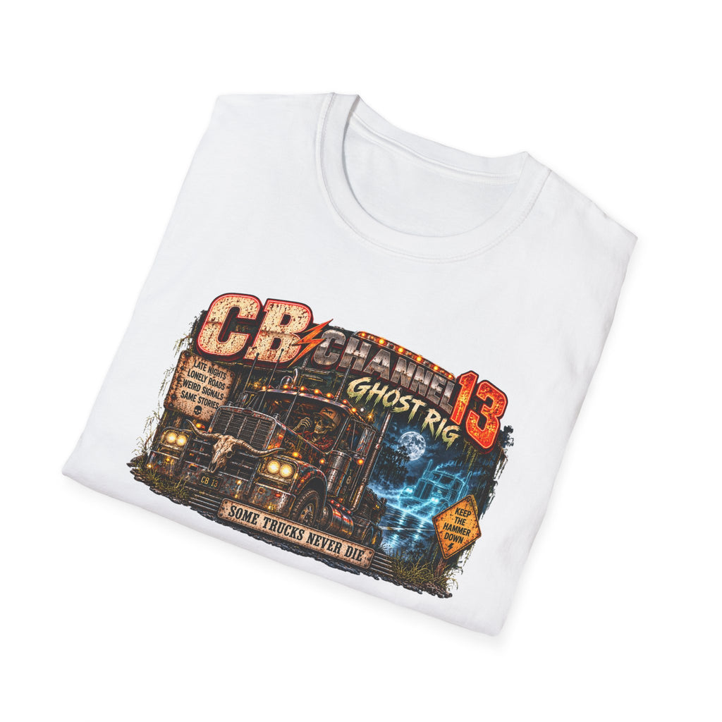 CB Channel 13 T-Shirt — Haunted Trucker