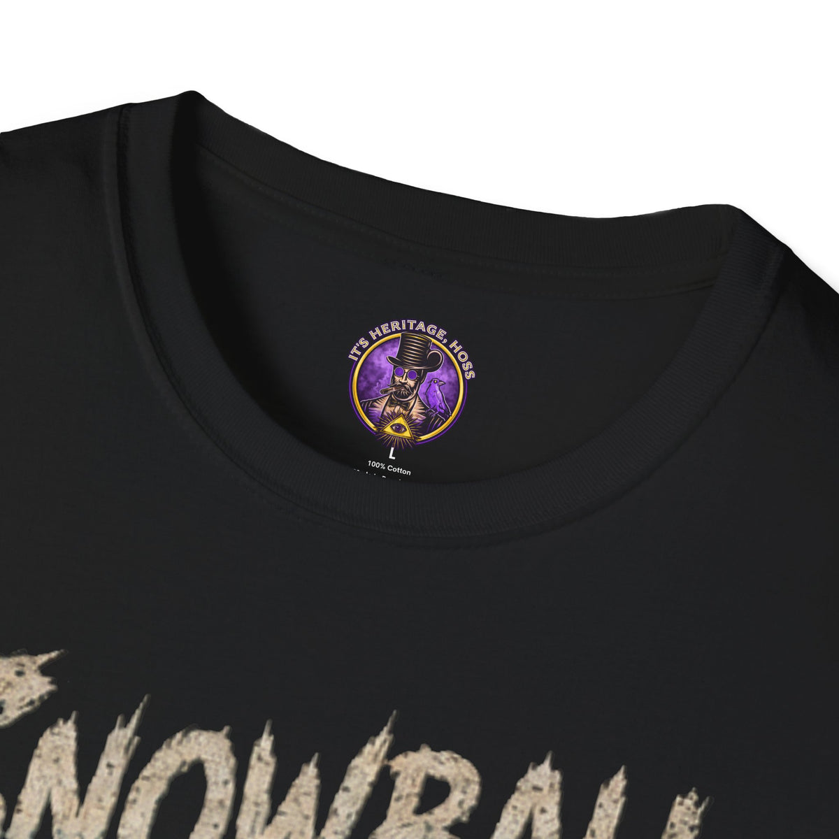 Snowball Headed for Hell T-Shirt | It's Heritage Hoss