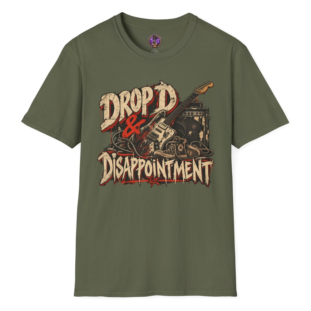 Drop D & Disappointment Guitar T-Shirt | It's Heritage Hoss