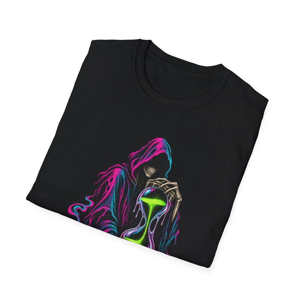 Psychedelic Reaper And Hourglass