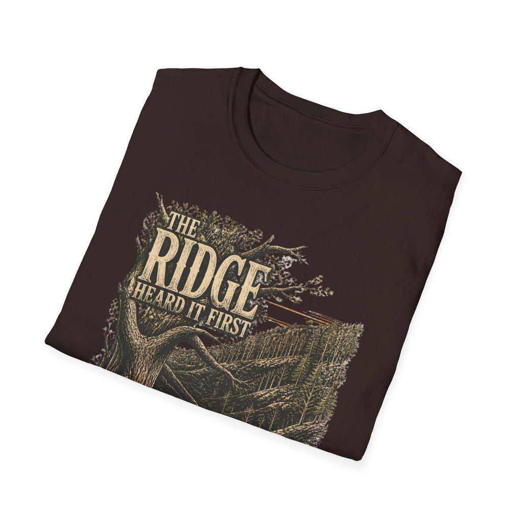 The Ridge Heard It First Turkey Hunting T-Shirt