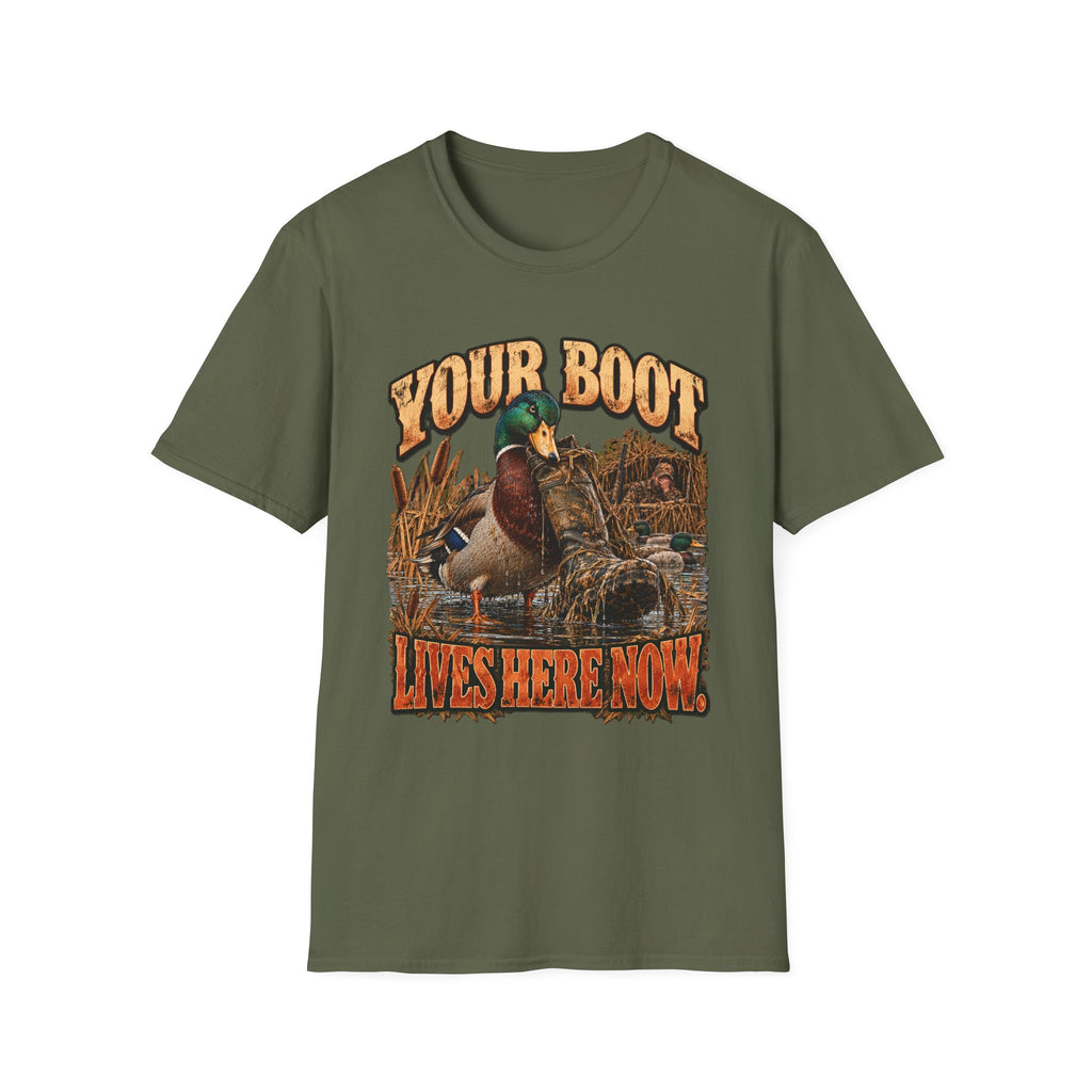 Your Boot Lives Here Now.