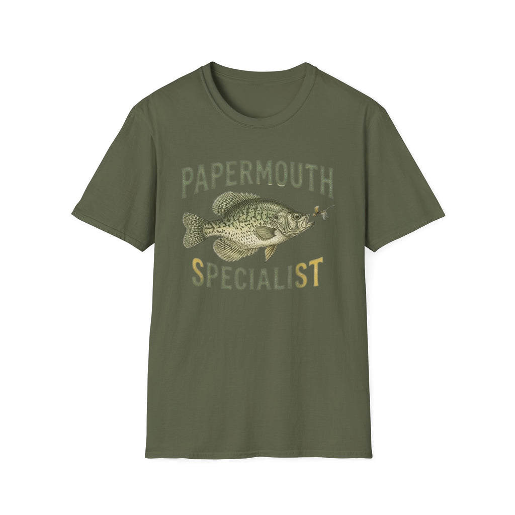 Papermouth Specialist Crappie T-Shirt | It's Heritage Hoss