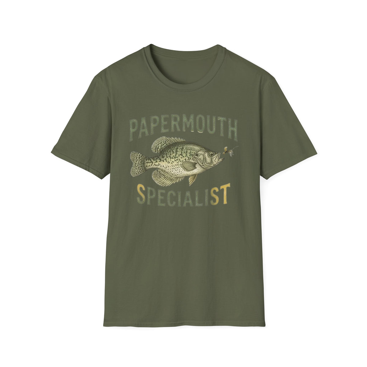 Papermouth Specialist Crappie T-Shirt | It's Heritage Hoss