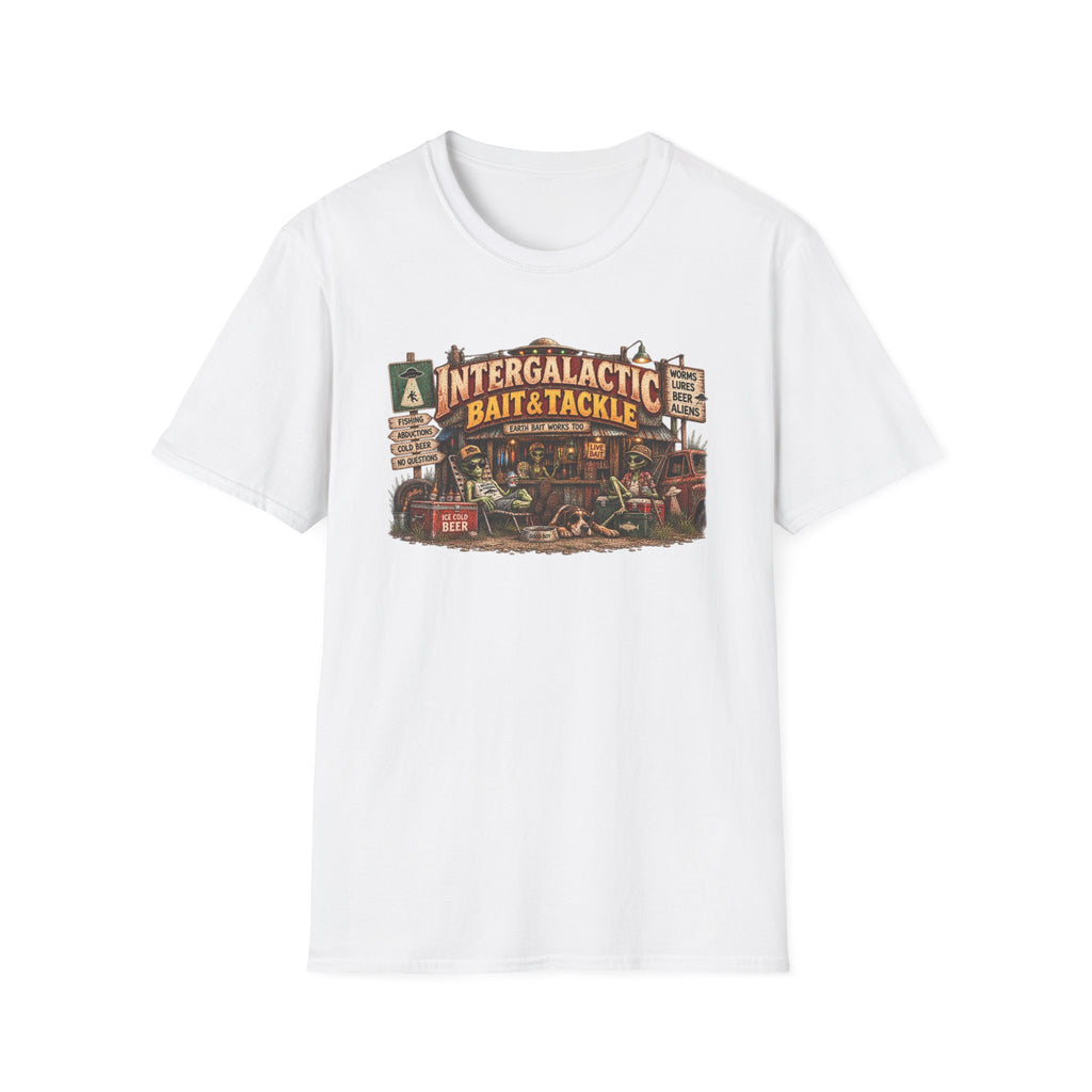 Intergalactic Bait & Tackle T-Shirt — Surreal Fishing