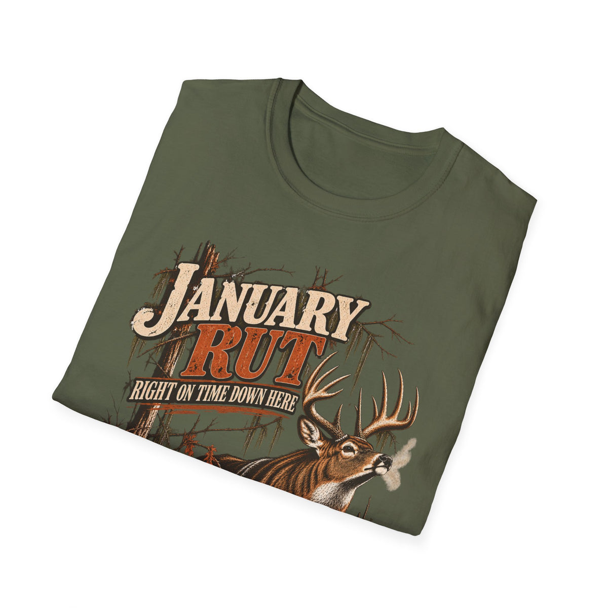 January Rut Right On Time Down Here Southern Whitetail