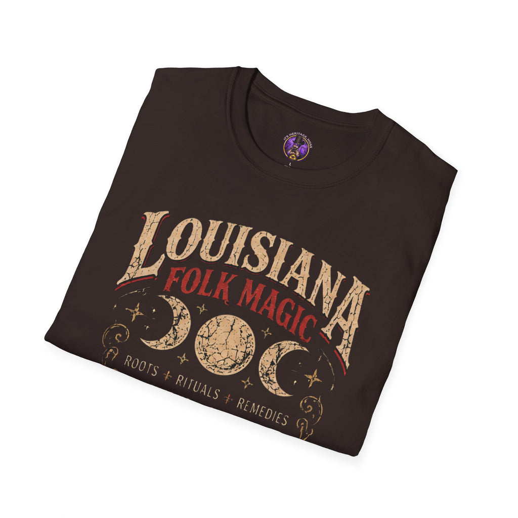 Louisiana Folk Magic Moon Phase Tee | It's Heritage Hoss