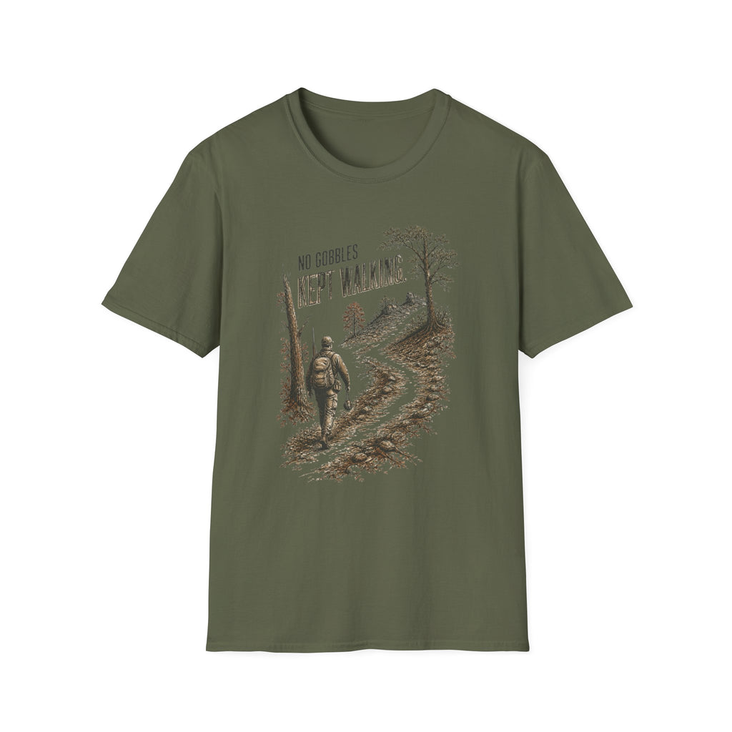 No Gobbles. Kept Walking. Turkey Hunting T-Shirt