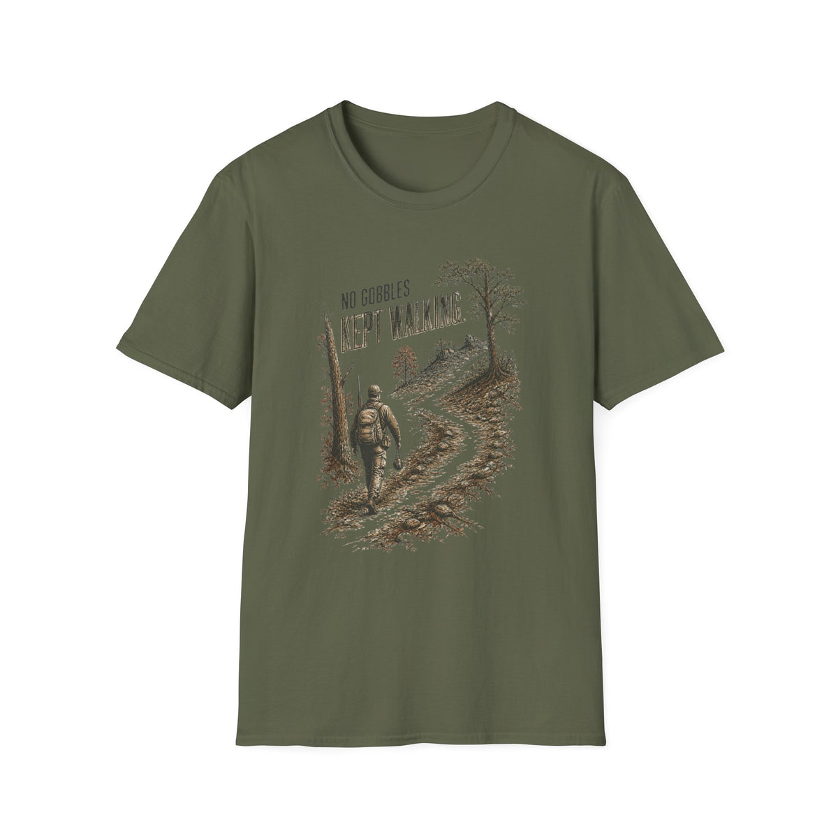 No Gobbles. Kept Walking. Turkey Hunting T-Shirt