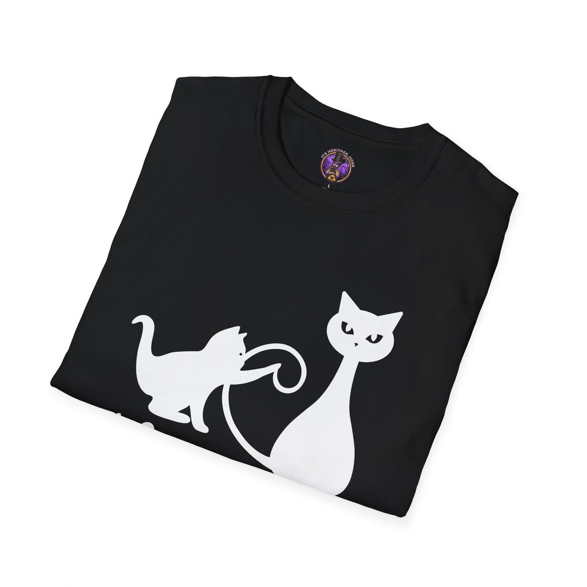 Life Is Meow Cat T-Shirt - Cute Cat Graphic Tee for Cat Lovers graphic T-shirt product image 6