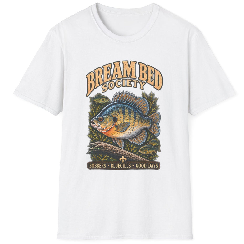 Bream Bed Society Fishing T-Shirt outdoor graphic T-shirt product image 1