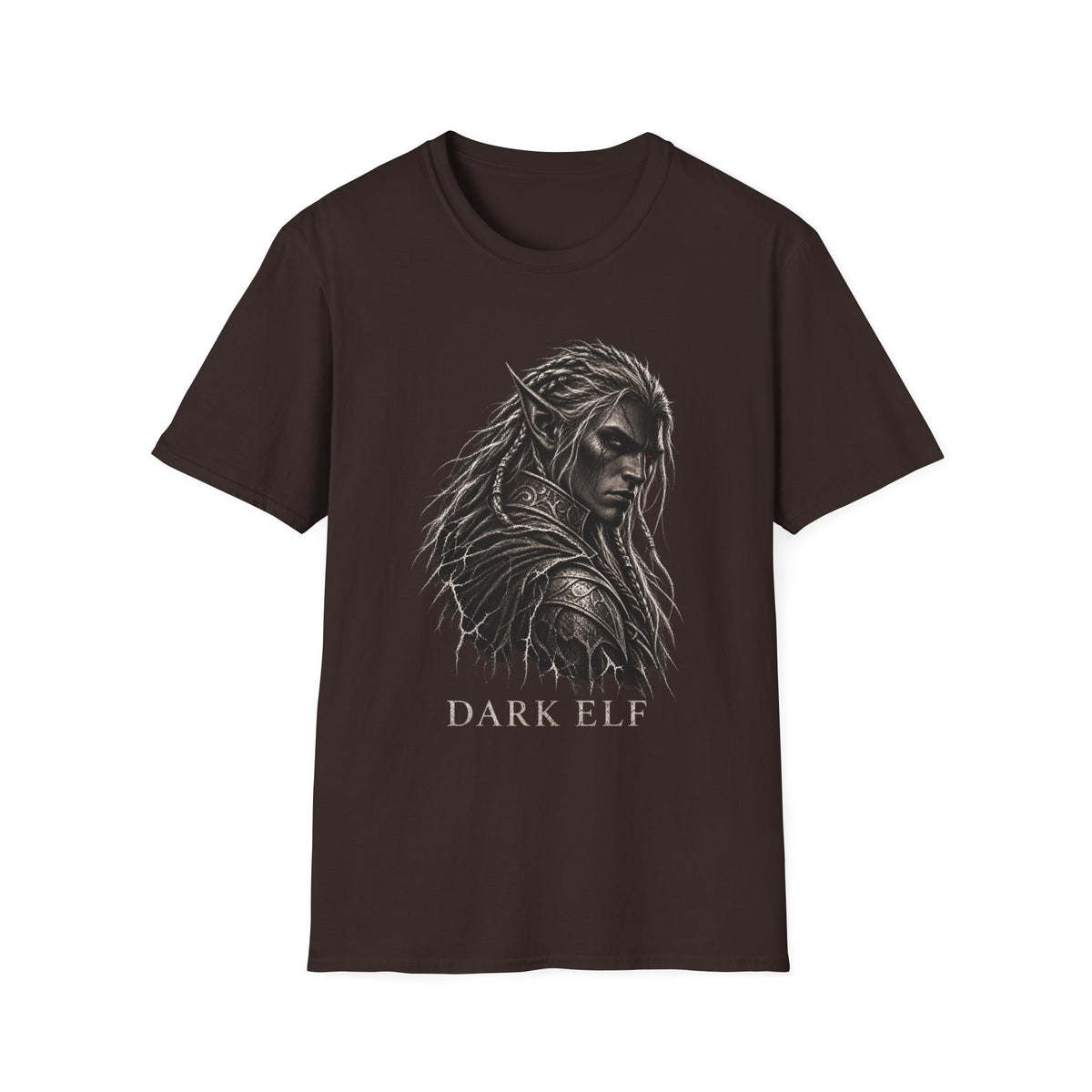 Dark Elf T-Shirt | Gothic Fantasy Creature Artwork