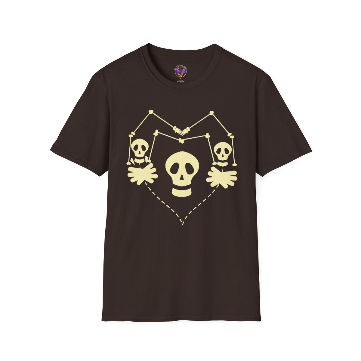 Skull Heart Constellation T-Shirt