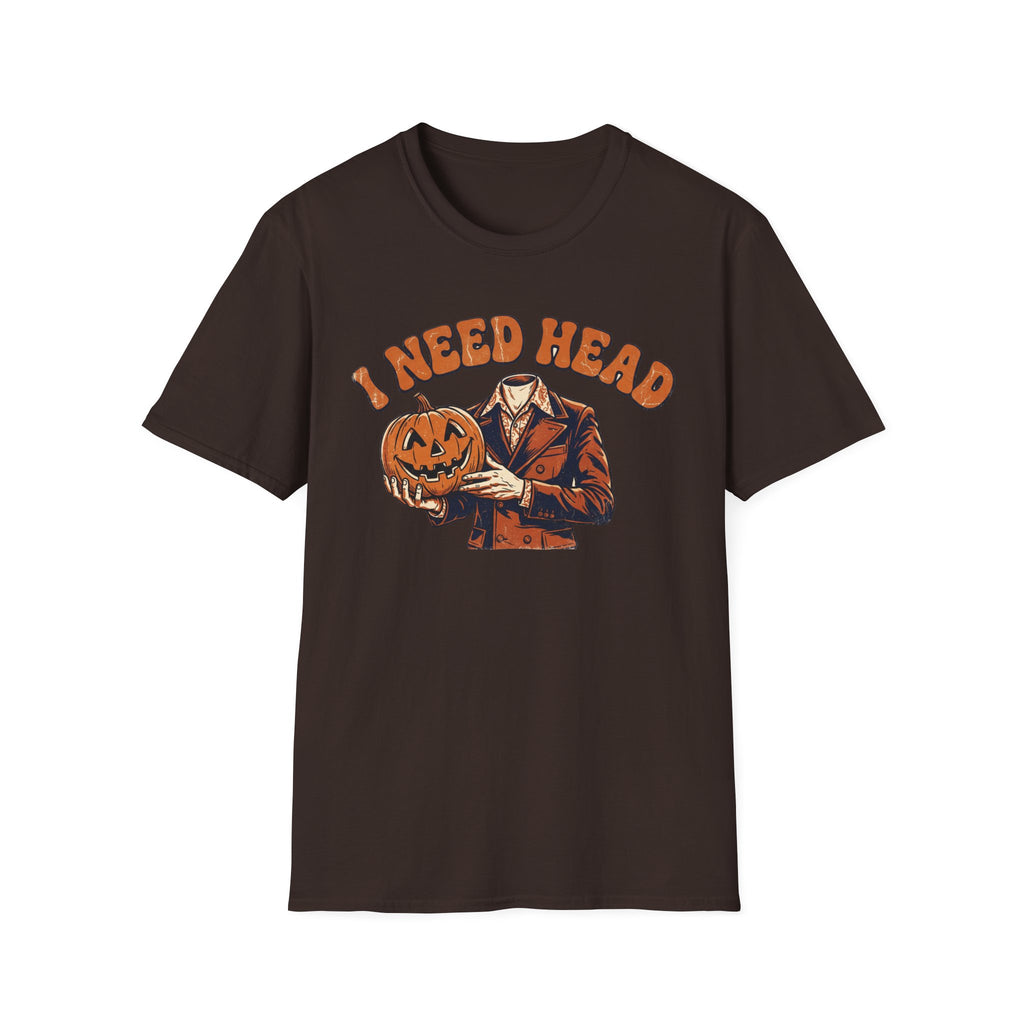I Need Head Headless Horseman Vintage Halloween Shirt | It's Heritage Hoss