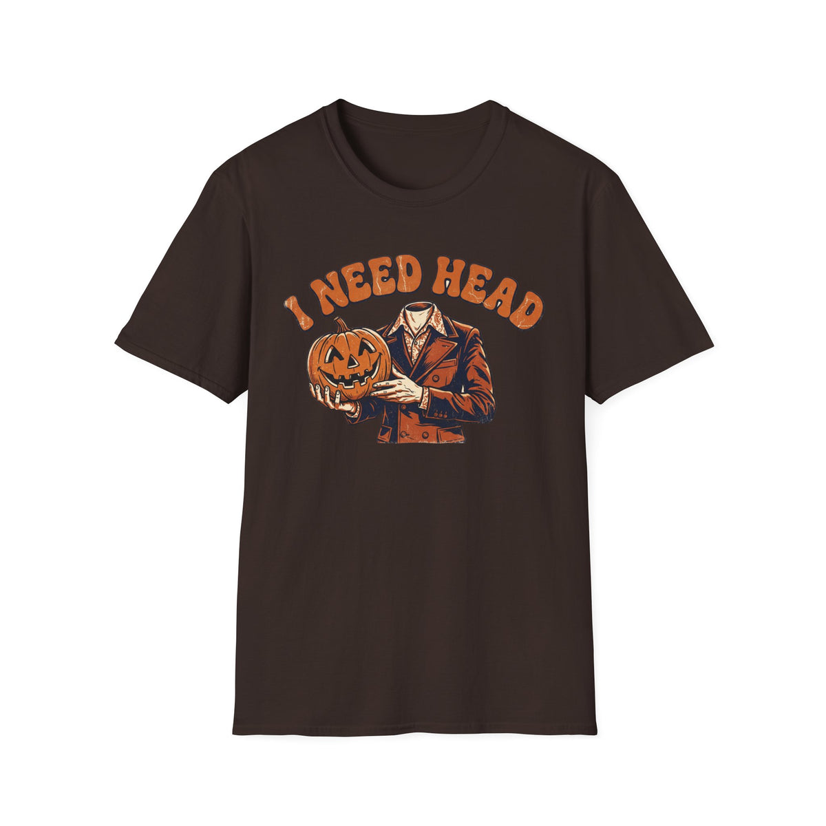 I Need Head Headless Horseman Vintage Halloween Shirt | It's Heritage Hoss