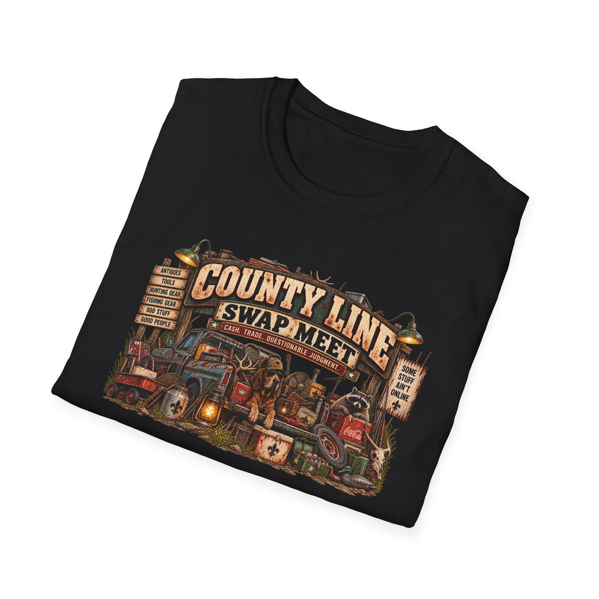 County Line Swap Meet T-Shirt — Rural Americana