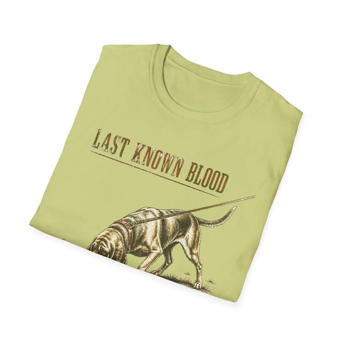 Last Known Blood Deer Tracking Dog Shirt