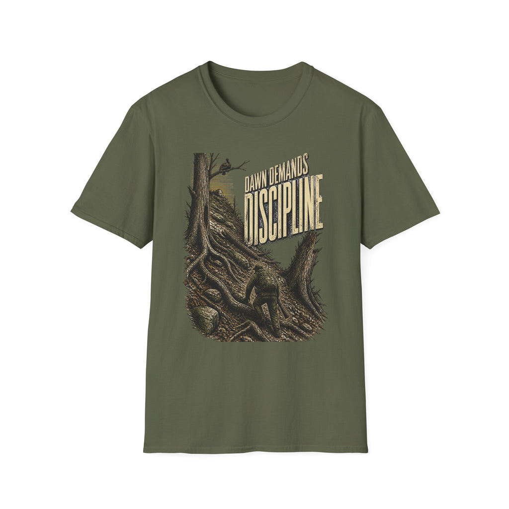 Dawn Demands Discipline Turkey Hunting T-Shirt